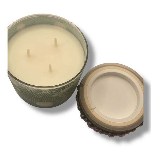 Bath & Body Works Candy Apple Cauldron 3 Wick Candle Decorative Limited Ed BBW - Picture 9 of 12